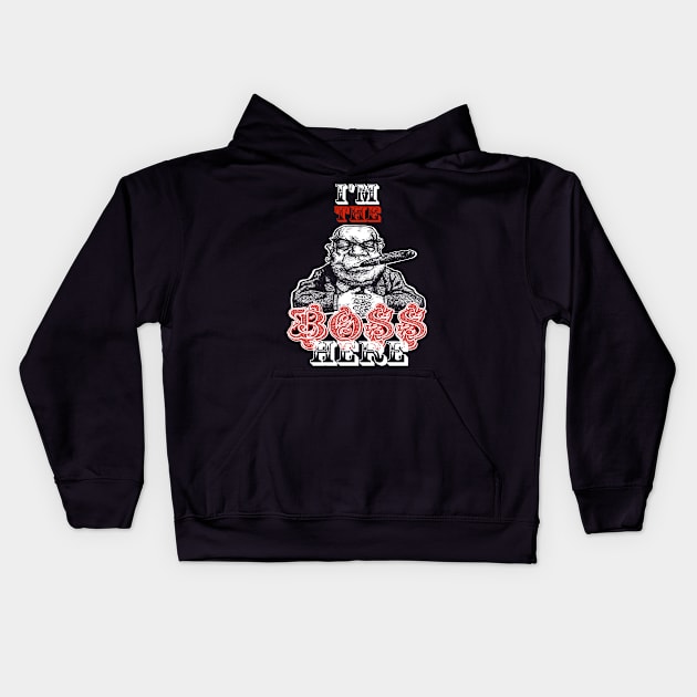 Boss Kids Hoodie by Dojaja